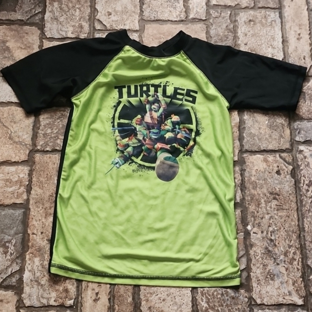 Nickelodeon Ninja Turtles Swim Set Rashguard - Picture 5 of 7